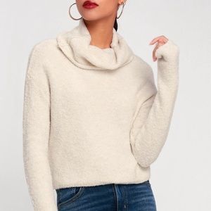 Free people cowl neck sweater